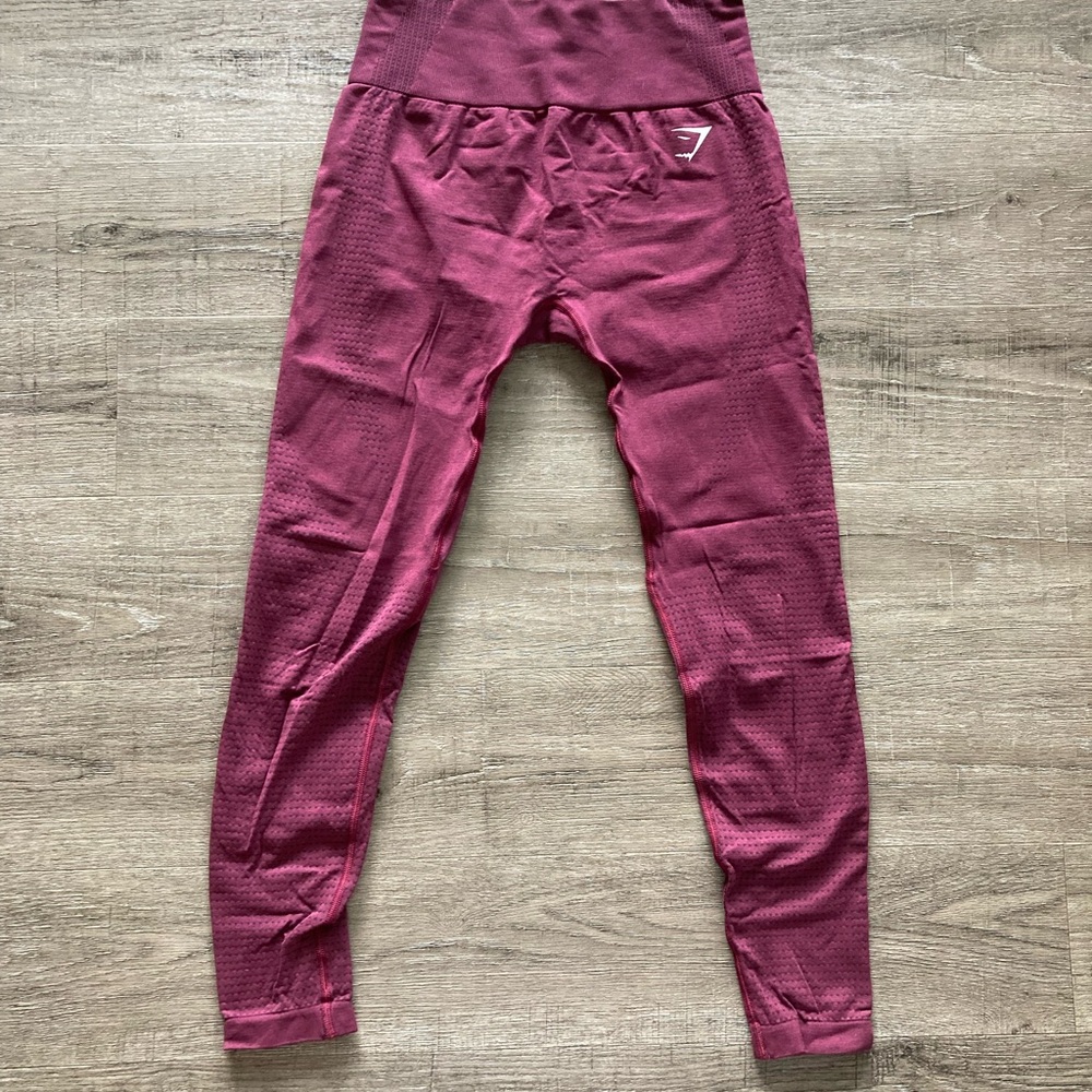 Gymshark Maroon Leggings